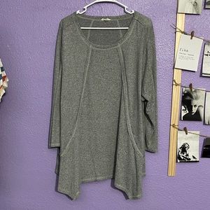 Cook Blu brand plus size sweater. Sz 3x. Gray